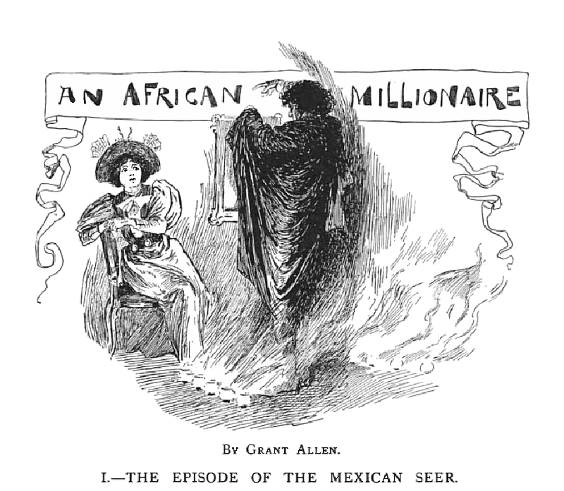 Original title art for Episode 1 of An african Millionaire