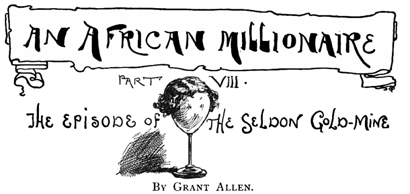 Original title art for Episode 8 of An african Millionaire